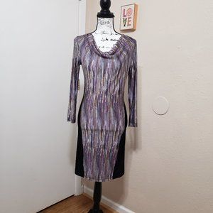 Shimmery long sleeve Bodycon Dress by BCBG Max Azria Size XS NWT